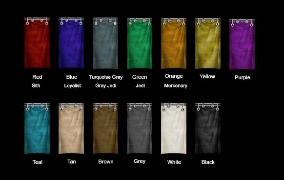 Available warbanner colours.