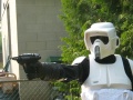 Kaine as a Scout Trooper