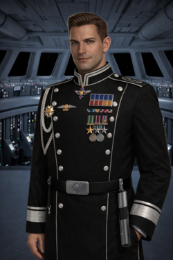 Dress Uniform as Executive Officer