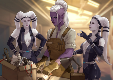 Orse and the Twins, fixing ERR-!NT, 42 ABY